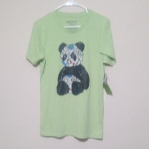 French Toast Mint Panda Graphic Tee